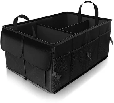 Produktbild von Famanu Kofferraum Organizer Faltbar - Wasserdicht - Schwarz