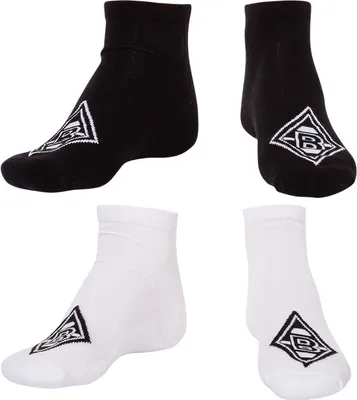 Produktbild von VfL Borussia Mönchengladbach Sneakersocken 2er Pack Gr. 35-38