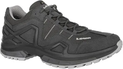 A single hiking shoe shown from a side angle.