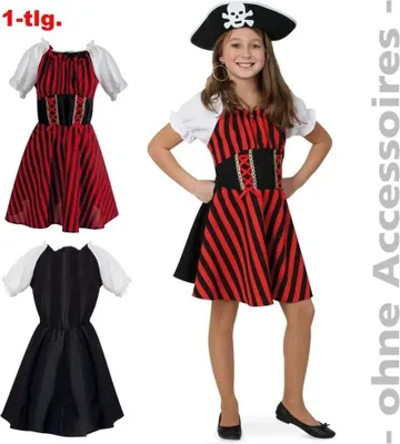 Produktbild von Fritz Fries FRIES - Royal Pirate Girl, 1-tlg., Gr. 140