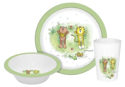 Produktbild von Kindergeschirr Janosch Kids 3teilig PP
