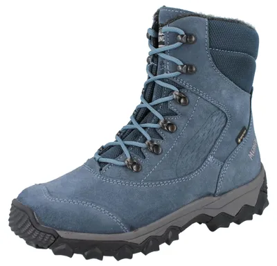 Produktbild von MEINDL Ischgl GTX Damen Winter Wanderstiefel blau Veloursleder - Größe: UK 5,5