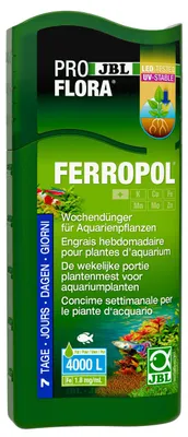 Produktbild von JBL Aquarium Pflanzendünger Profiflora Ferropol 250 ml