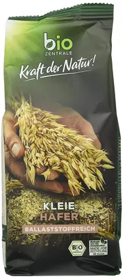Produktbild von biozentrale Haferkleie, 3er Pack (3 x 500 g)