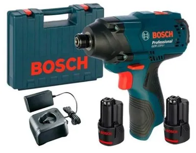 Produktbild von Bosch 0 601 9F0 001, Schlagschrauber, Schwarz, Blau, 1/4", 2600 RPM, 100 Nm, 1300 RPM