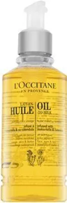 Produktbild von L'Occitane Oil-To-Milk Make-Up Remover Reinigung-Öl mit Hydratationswirkung 200 ml