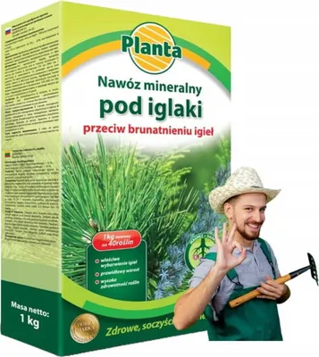 Produktbild von Mineraldünger gegen Nadelbräune 1kg Granuliert für Nadelbäume