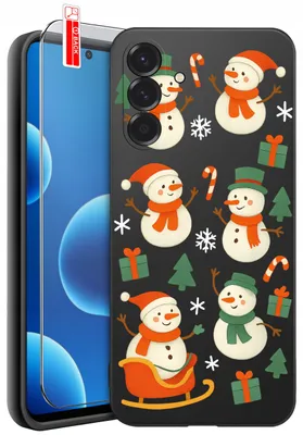 Obrázek produktu pro Pouzdra pro telefon Samsung A37 5G – designy | Matné silikonové pouzdro + tvrzené sklo 9H