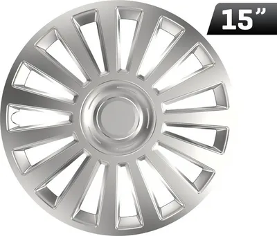 Immagine prodotto di Coprimozzo da 15'' in argento, 1 pz