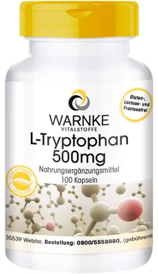 Produktbild von L-Tryptophan 500mg, 100 St KAP