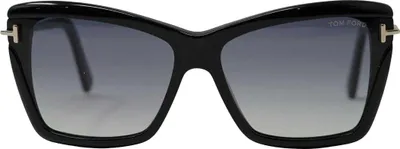 Immagine prodotto di Tom Ford - Occhiali da sole "Leah" per donna SY636 (Taglia unica) (Nero)