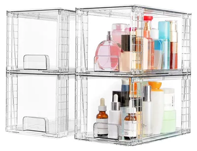 Productafbeelding van Lade organizer stapelbare laden - 4 laden - Kunststof