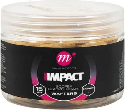 Produktbild von Mainline Baits Hi Impact Scopex Blackcurrant Wafter 15 mm