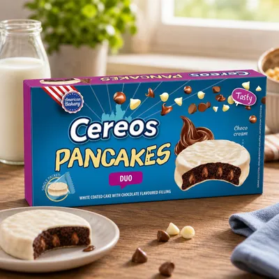 Produktbild von American Bakery Cereos Pancakes Duo 150g