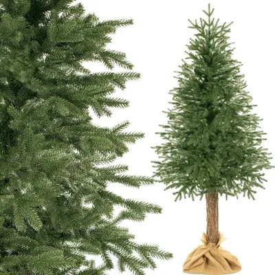 Obrázek produktu pro Vánoční stromek Smrk DeLuxe přírodní na kmínku 220 cm