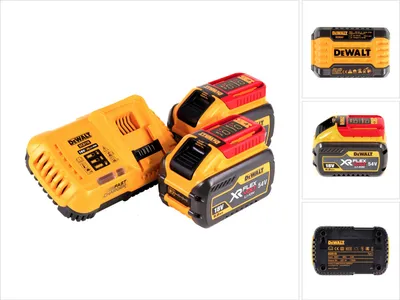 Obrázok produktu pre DeWALT DCB118X2-QW, Nabíjačka batérií, Lithium-ion (Li-ion), DeWalt, Lithium-ion (Li-ion), 2 kusov, 650 g