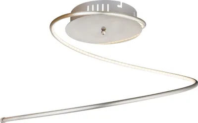 Produktbild von Globo Kyle Deckenleuchte Nickel matt, 1xLED; 67826-16