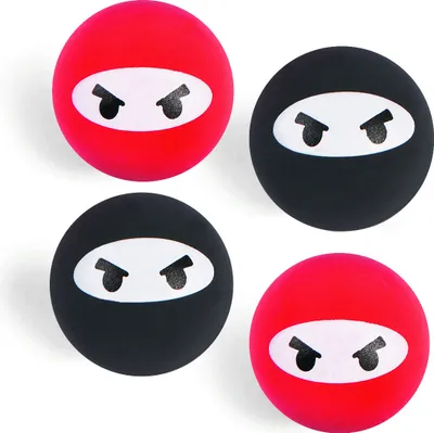 Produktbild von Ninja Samurai Gummibälle 6 Stück