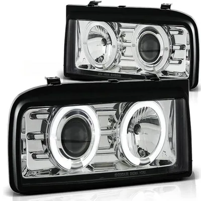 Immagine prodotto di Fari LED "Angel Eyes" compatibili con VW Corrado 88-95, cromati