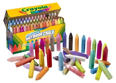 Productafbeelding van Crayola 51-2064G, Meerkleurig, Geschikt voor kinderen vanaf 4 jaar, Geschikt voor jongens en meisjes, 64 stuks, Doos, 342 mm