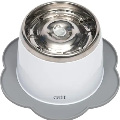 Produktbild von CATIT Silikonmatte Blume - 30 cm - Grau
