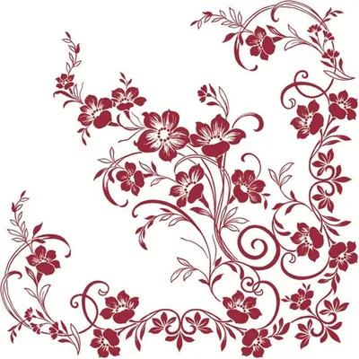Produktbild von Airlaid Serviette Katja in Bordeaux, 40 x 40 cm, 50 Stück - Mank
