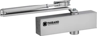 Image de Ferme-porte automatique hydraulique Design force 3, argent - THIRARD