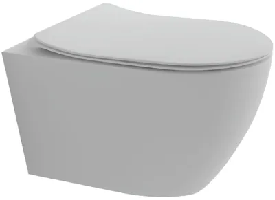 Produktbild von Modernes WC ohne Spülrand zur Wandmontage