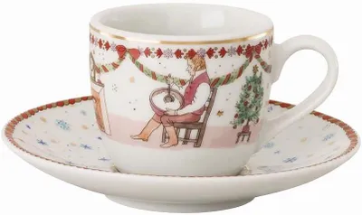 Produktbild von Hutschenreuther Weihnachtsschmaus Espressotasse 2-tlg. 02476-727522-14715 4011699900102