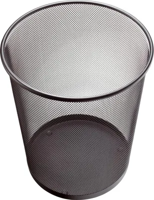 Produktbild von Papierkorb Mesh Metall 15l schwarz Packung mit 12 Stück