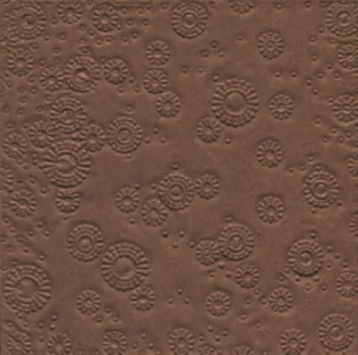 Produktbild von 16 COCKTAIL SERVIETTEN  25x25cm. MOMENTS, geprägt. BRAUN