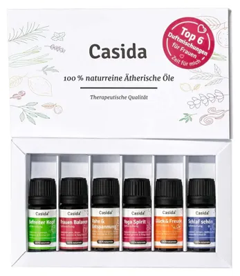 Produktbild von Top 6 Set - Duftmischungen Zeit für mich 100% naturrein
