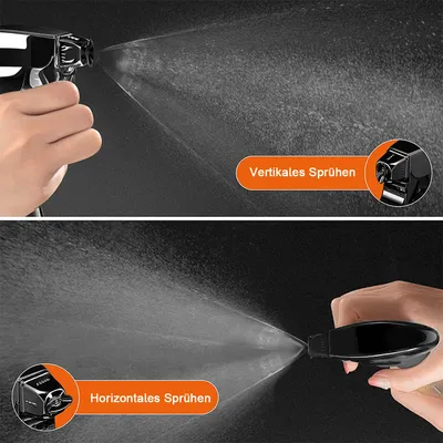 Produktbild von Ölsprüher zum Kochen, sprühflasche Glas für Heißluftfritteuse, Olivenöl Ölspray für Speiseöl Öl- und Essigsprüher, Professioneller Ölsprüher，Schwarz