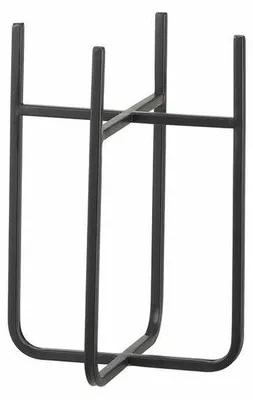 Produktbild von Mica Decorations - Blumentopf-Pflanzenstander - schwarz - 25 x 16 cm