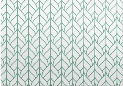 Produktbild von Blatt-Muster – Bodenschutzmatte – Stuhlunterlage 100x70 cm – Rutschfest – Hartbodenmatte