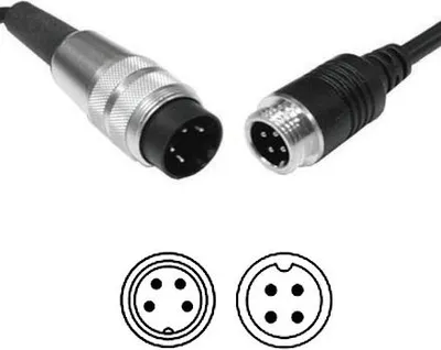 Produktbild von Kamera-Reduzieradapter für ORLACO SCANIA CAT-Monitor