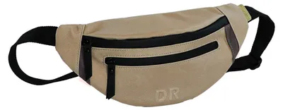Produktbild von Daniel Ray Gürteltasche Camden mit Reißverschluss - Hüfttasche Bauchtasche mit verstellbarem Bund in Beige