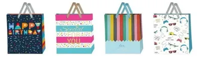 Zdjęcie produktu dla Torebka ozdobna mała 18x23x8cm Nastolatki mix - Beniamin