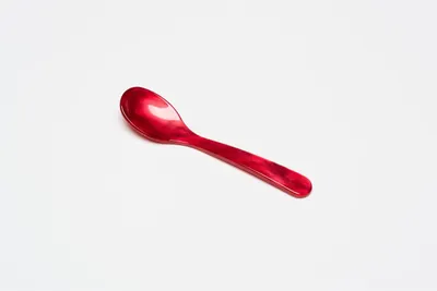 Produktbild von G.F. Heim Söhne Eierlöffel aus Acrylglas rot 12,5cm