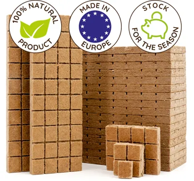 Produktbild von Kaminanzünder 2400St Anzünder Anzündwürfel Kohleanzünder Wachs Grillanzünder 5,4kg