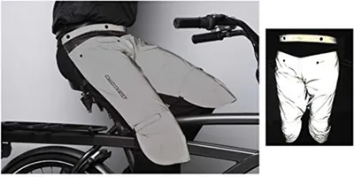 Immagine prodotto di Rainlegs 703 Parapioggia Rainlegs riflettente, taglia M, argento/riflettente