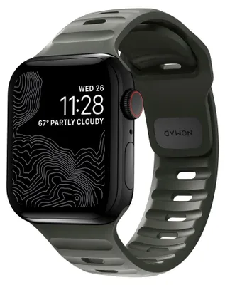 Obrázek produktu pro Nomad Sport Band, Kapela, Chytré hodinky, Zelená, Apple, Apple Watch Ultra / 46mm, Guma