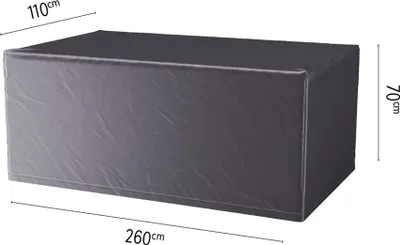 Produktbild von AeroCover Schutzhülle für Gartentische Schutzhaube Tischhülle 260x110x70 cm