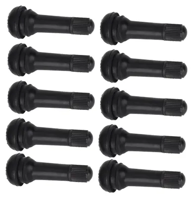 Image de 10 valves de roue et de pneu TR414 avec capuchon anti-poussière (sans insert de valve)