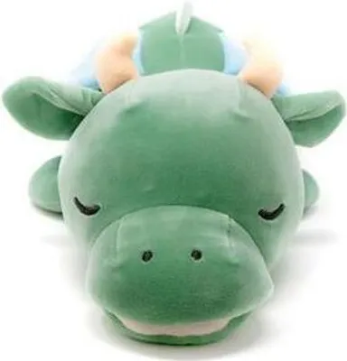 Obrázok produktu pre Nemu Nemu Animals 6202740 Plyšová hračka, drak Drago, plyšová hračka, extra mäkká a hebká, mäkká hračka, navrhnutá v Japonsku, plyšový vankúš, veľkosť XXL, 70 cm