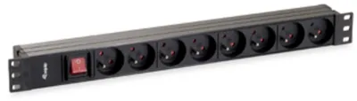 Immagine prodotto di Equip 333285 Presa di corrente Equip 19"(1U)8gang CEE7/5 1,8m (francese)
