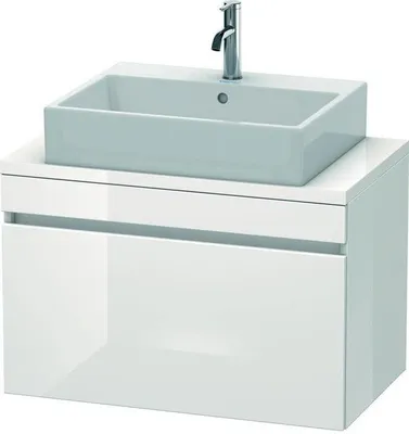 Produktbild von Konsolenunterschrank DURASTYLE 512x800x478mm betongrau matt/basalt matt betongrau matt/basalt matt
