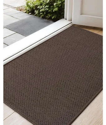 Obrázek produktu pro Podlahová rohož do interiéru, 80x120 cm, hnědá, odolná a protiskluzová