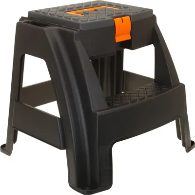 Produktbild von Tritthocker - mit Ablagefach und Griff - 47 x 41 x 42 cm