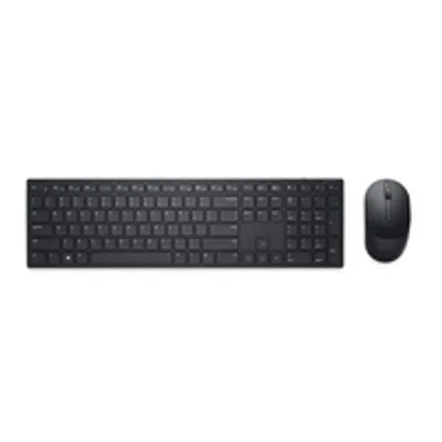 Produktbild von DELL KM5221W, Volle Größe (100%), Kabellos, RF Wireless, Schwarz, Maus enthalten